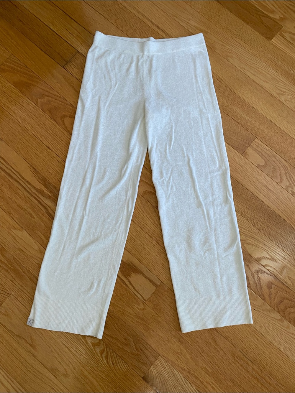 Barefoot Dreams CozyChic Ultra Lite Knit Pants in Pearl